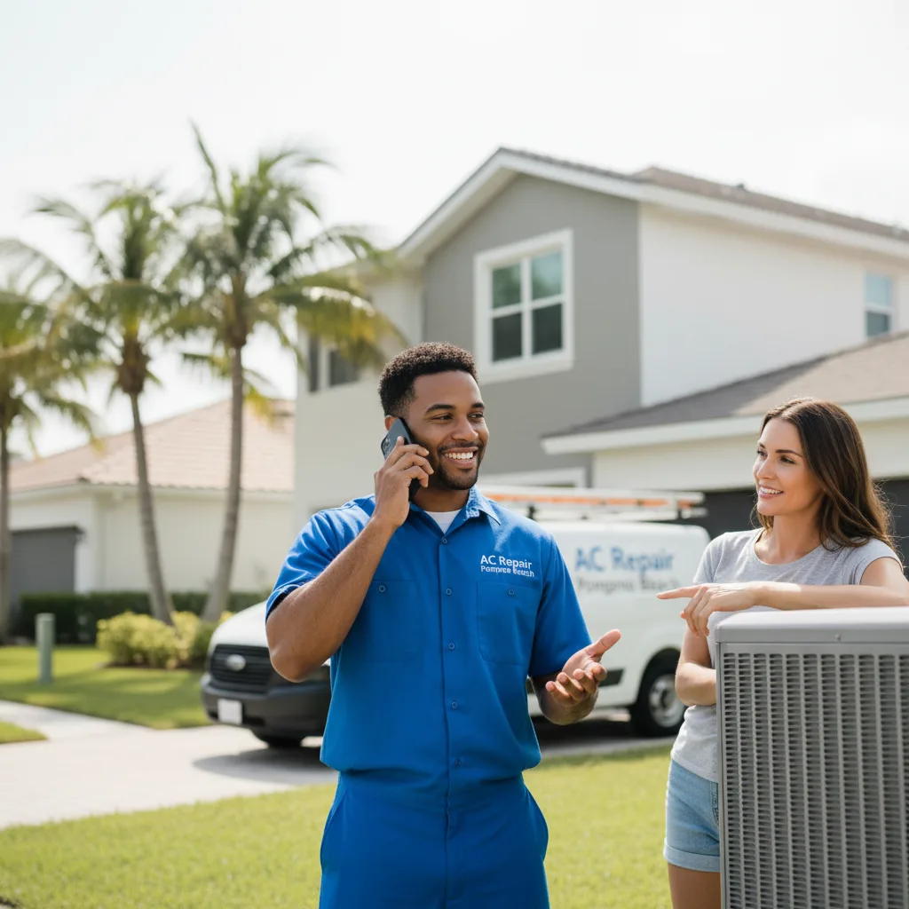AC Repair Pompano Beach customer support in Borger